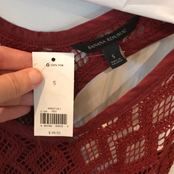 NWT Banana Republic tank top. Size S. - Picture 2 of 4